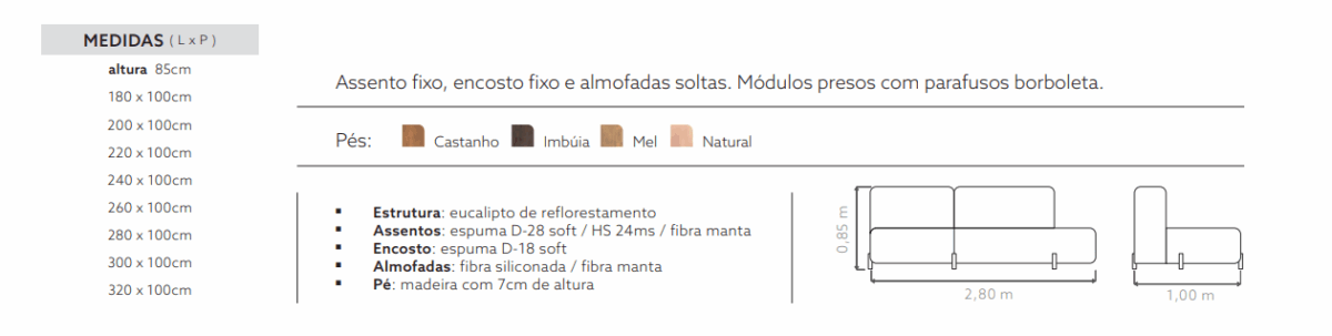Sofá Chiaro (ELO) - Imagem 2