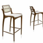 Banqueta Tupi Encosto Tela Redesign (SM)