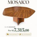 Desconto Exclusivo Coleção Mesa Jantar 5