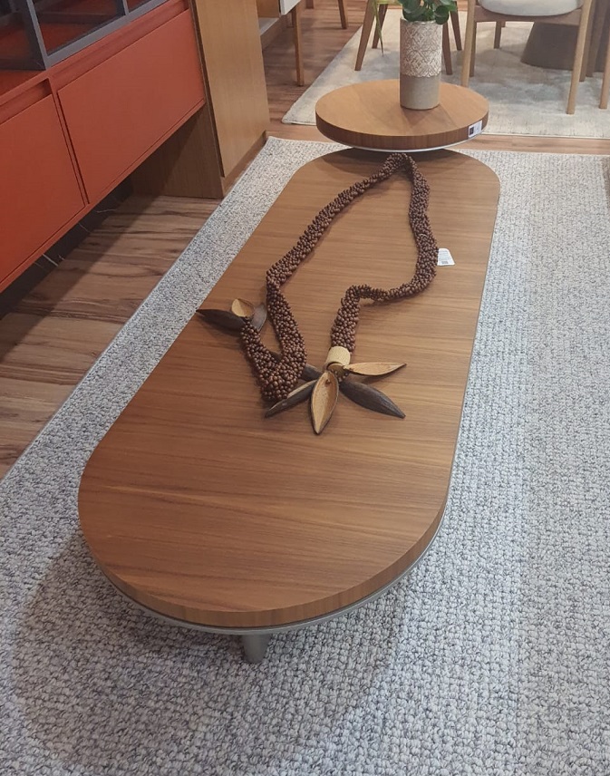 Mesa Centro Lisse II Desconto Exclusivo Coleção 6064 - Imagem 1